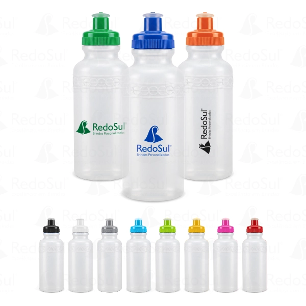RD 8115720-Squeeze personalizado Corpo Translúcido 500 ml RD 8115720-Squeeze personalizado Corpo Translúcido 500 ml